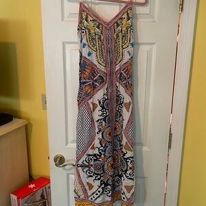 Jealous Tomato Printed Maxi Dress - Small